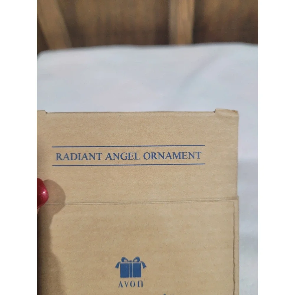 Radiant Angel Ornament Avon 1997